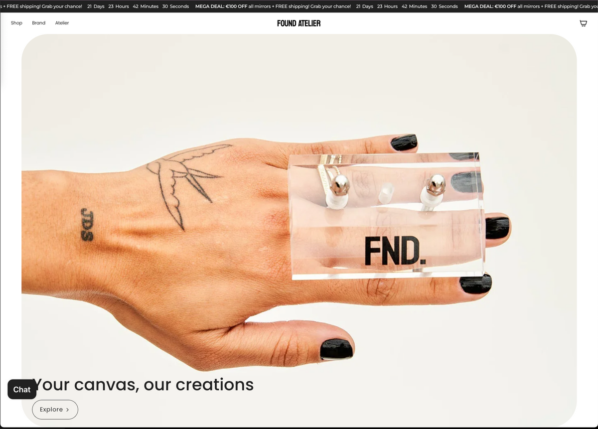Found Atelier onthult nieuwe look & feel