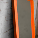 PRE-ORDER Mirror with acrylic edge - Vibrant Orange